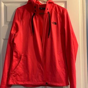 The North Face lightweight hooded zip up.
